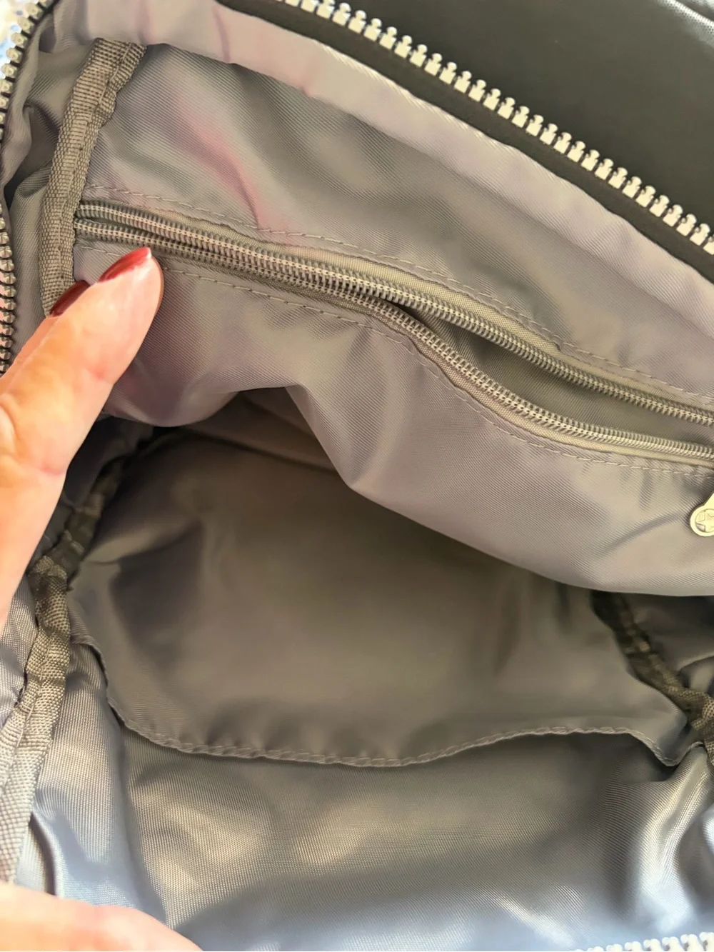 Black AOTIAN Compact Backpack